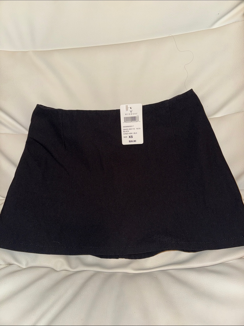 Windsor Black Short Skirt Women’s XS